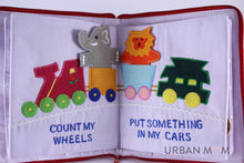 Load image into Gallery viewer, My Quiet Book Mouse Cloth Book
