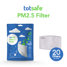 Load image into Gallery viewer, Totsafe PM2.5 Filter packs of 20s
