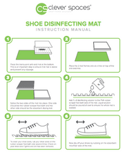 Load image into Gallery viewer, Clever Spaces Shoe Disinfecting Mat

