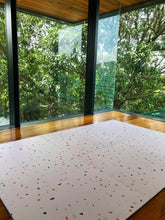 Load image into Gallery viewer, Olive &amp; Cloud Terrazzo Puzzle Mats

