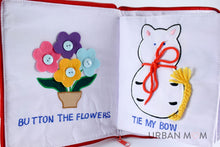 Load image into Gallery viewer, My Quiet Book Mouse Cloth Book
