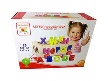 Load image into Gallery viewer, Wooden Letter Box Pulling Toy Car

