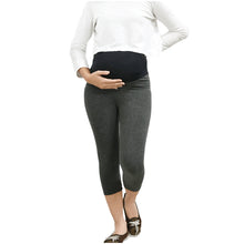 Load image into Gallery viewer, Iammom - Cropped Maternity Leggings
