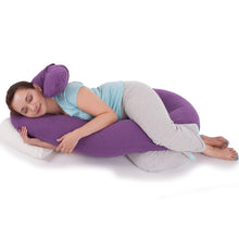 Load image into Gallery viewer, Snug-A-Hug Pillow with Case (Maternity and Nursing Pillow)
