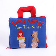 Load image into Gallery viewer, Finger Puppets Fairy Tale Series Cloth Book
