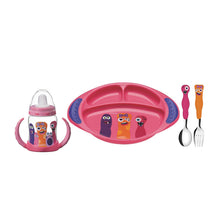 Load image into Gallery viewer, Tramontina Monster Kids 4-Piece Cutlery Set
