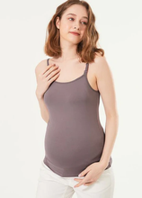 Load image into Gallery viewer, Mamaway - 220820 Bra Top Antibacterial Spaghetti Strap Maternity Vest
