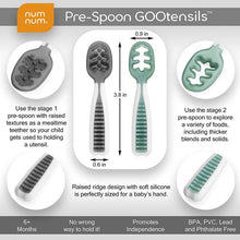 Load image into Gallery viewer, Num Num Gootensil Self-feeding Pre-spoons (Set of 2)
