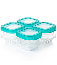 Load image into Gallery viewer, Oxo Tot Baby Blocks Freezer Storage Containers – 4oz
