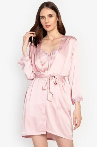 Feminism Clothing - 4pcs Silk Robe Set (Athena)