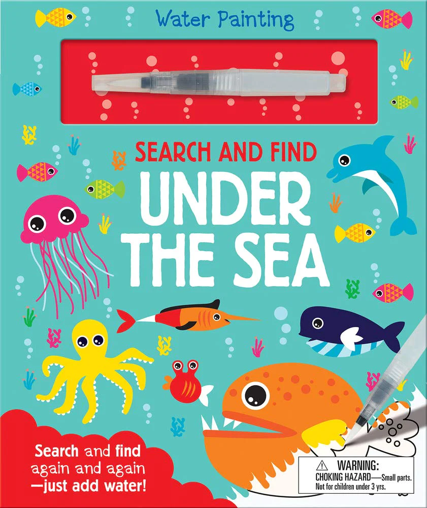 Water Painting Search & Find Board Book By George Taylor