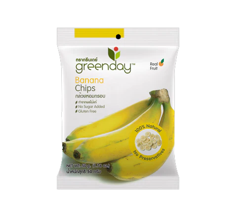 Greenday Banana Crisps 50g