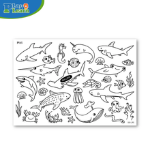 Load image into Gallery viewer, Play Learn Kid Jumbo Coloring Poster
