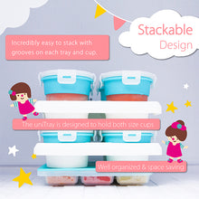 Load image into Gallery viewer, 2angels Silicone Baby Food Storage Cups 60ml
