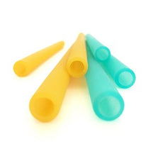 Load image into Gallery viewer, GoSili Siliskins Reusable Silicone Straws- Family Sizes 6 pack
