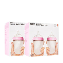 Load image into Gallery viewer, Comotomo Bundle of 4 - 8oz (250ml) Silicone Baby Bottle
