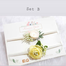 Load image into Gallery viewer, Kaviar girls headbands Set (0-3months)
