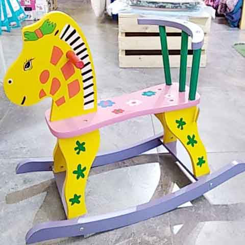 Wooden Rocking Horse