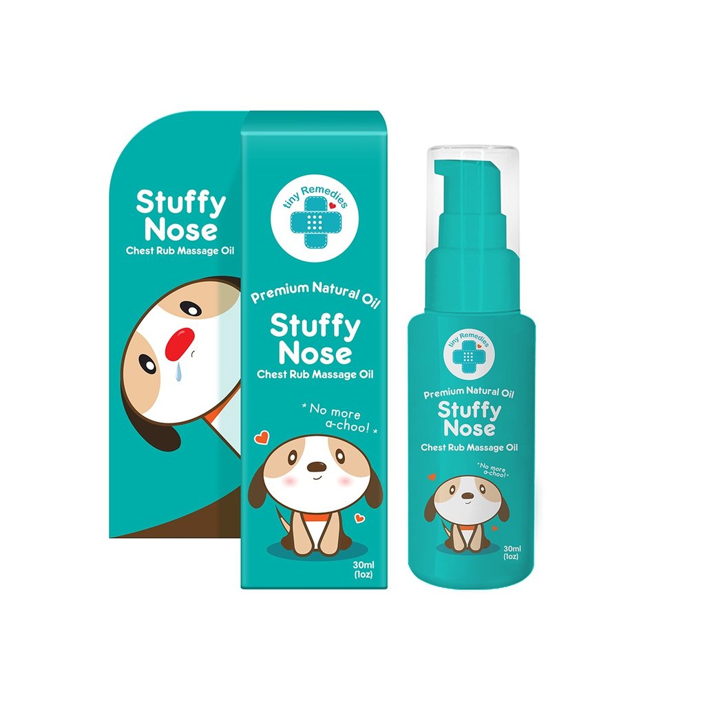 Tiny Buds Stuffy Nose Natural Baby Chest Rub Oil