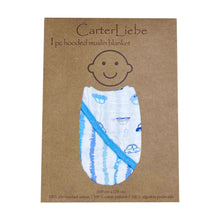 Load image into Gallery viewer, Carter Liebe 1pc Hooded Muslin Blanket (100cmx120cm)
