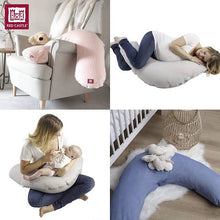 Load image into Gallery viewer, Red Castle Cocoonababy Big Flopsy Maternity and Nursing Pillow - Chambray, Grey
