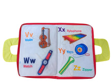 Load image into Gallery viewer, Learn the ABC Cloth Book

