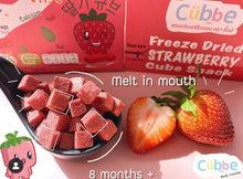Load image into Gallery viewer, Cubbe Freeze Dried Baby Snack 8m+
