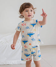Load image into Gallery viewer, Cordi-I Korea Kids Lounge Wear Set - Short Sleeves
