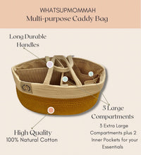 Load image into Gallery viewer, Whatsupmommah Rope Caddy Bag Organizer
