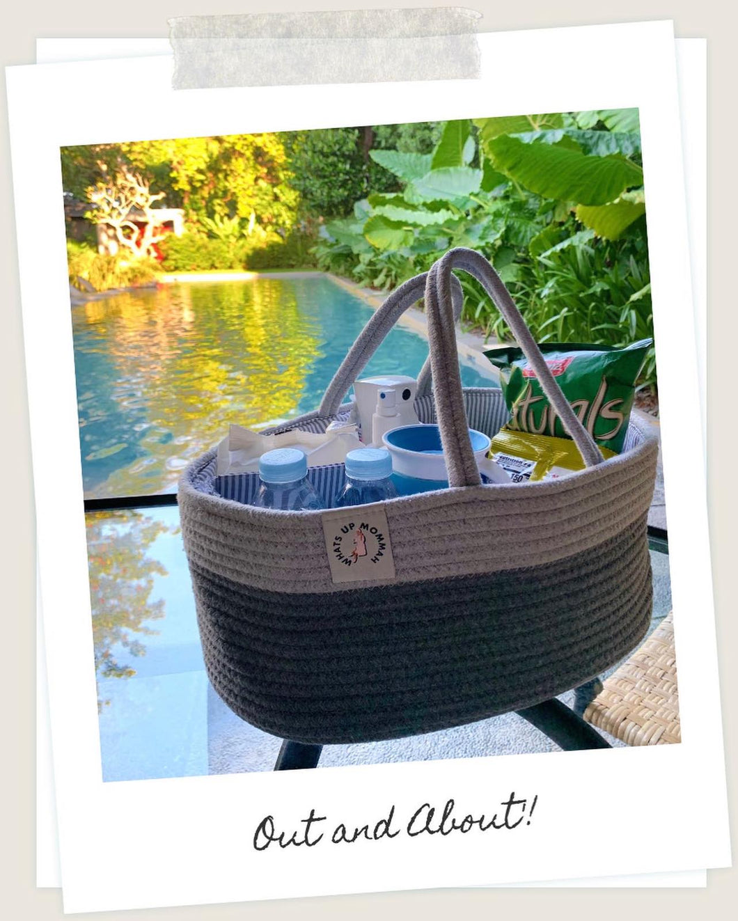Whatsupmommah Rope Caddy Bag Organizer