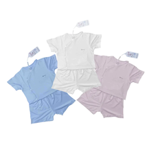 Load image into Gallery viewer, Avaler Side Button Short Sleeves + Shorts Set

