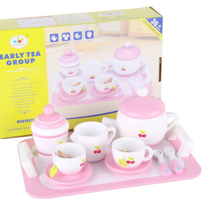 Wooden Early Tea Group