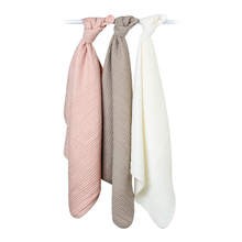 Load image into Gallery viewer, Lulujo - Cotton Waffle Blanket
