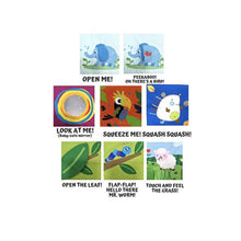 Load image into Gallery viewer, Infantway - Huggabooks Visual Training and Activity Cloth Book Bumper
