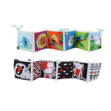 Load image into Gallery viewer, Infantway - Huggabooks Visual Training and Activity Cloth Book Bumper
