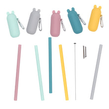 Load image into Gallery viewer, We Might Be Tiny Bubble Tea Straw Set
