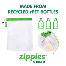 Load image into Gallery viewer, Zippies Reusable Produce Mesh Bags
