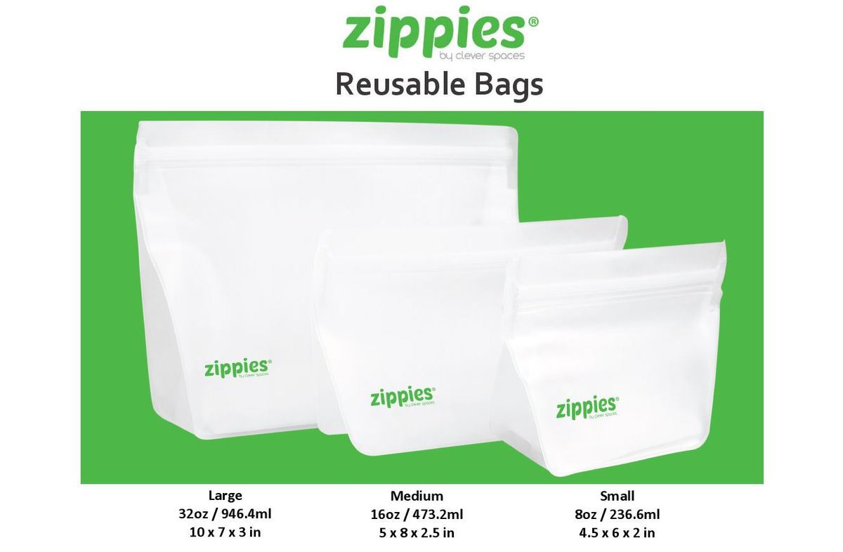 Zippies Reusable Standup Storage Bag – The Baby Lab Company